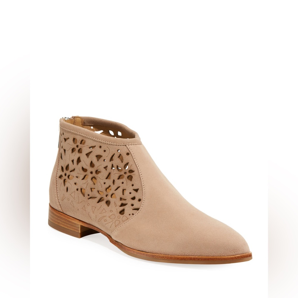 Italeau Perla Women's Laser Cut Ankle Booties - Waterproof - Picture 4 of 10